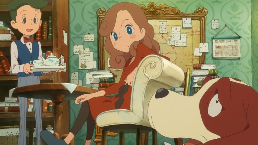 El videojuego&nbsp;Laytons Mystery Journey.&nbsp;