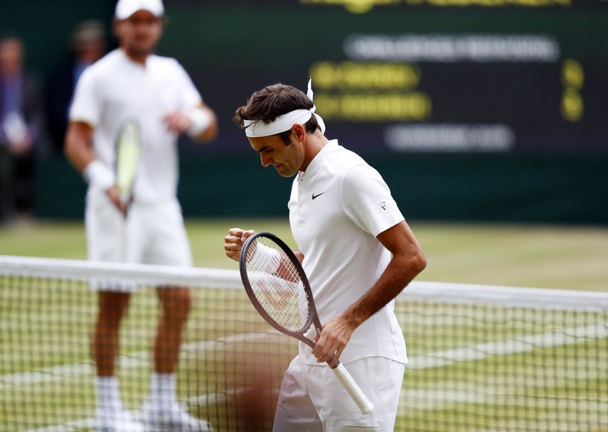 Federer consiguió su pase a la ronda de los 16 mejores en una hora y 49 minutos.&nbsp;