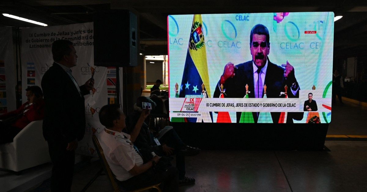 La CELAC, un “fracaso” al que no asistió Maduro por miedo a ser capturado