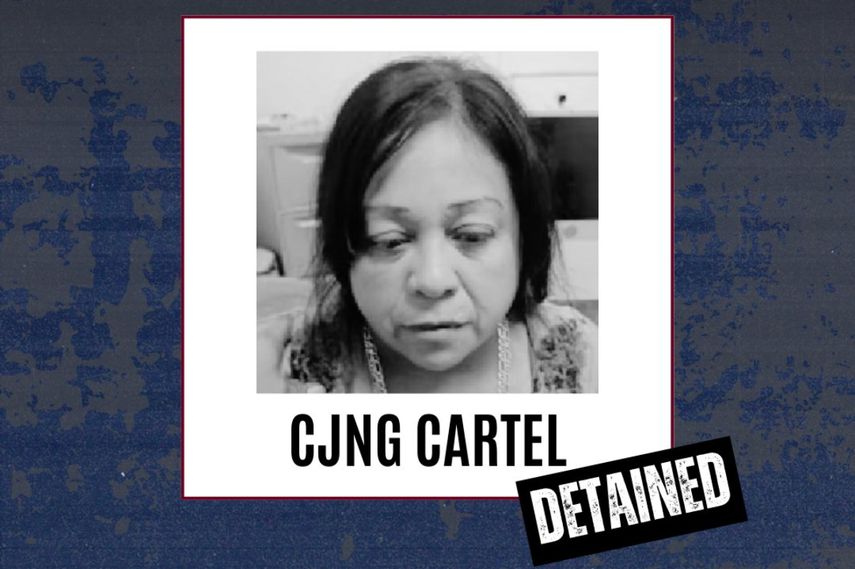 Martha Alicia Méndez Aguilar, alias “La Diabla”, presunta integrante del Cartel Jalisco Nueva Generación (CJNG)