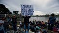 Guatemala frena nueva caravana de 600 migrantes, la mayoría venezolanos