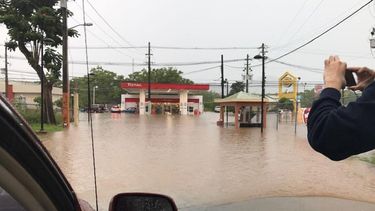 Varios municipios de&nbsp;Puerto&nbsp;Rico&nbsp;sufrieron inundaciones debido a las fuertes lluvias registradas en la isla caribeña durante las últimas horas