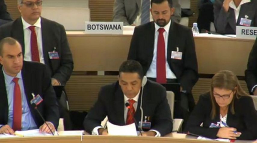 William Castillo a la ONU: En Venezuela no hay periodistas detenidos por informar&nbsp;