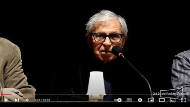 El cineasta italiano Paolo Taviani.