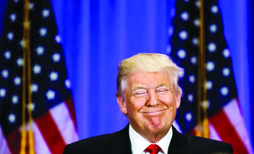 El presidente electo, Donald Trump.