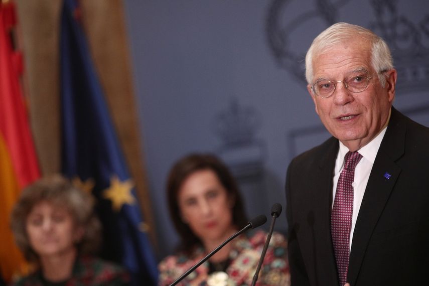 El ministro de Asuntos Exteriores, UE y Cooperación en funciones, Josep Borrell.