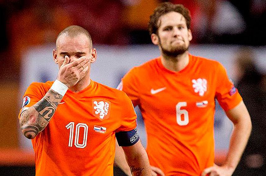 Holanda perdió contra República Checa. (EFE)