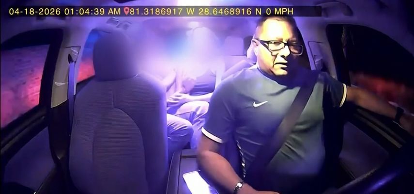 Ray Barraez, que trabajaba como chofer de UBER en el momento en que fue interceptado por las autoridades.