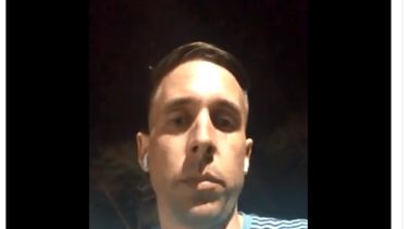 El activista Lidier Hern&aacute;ndez Sotolongo relata lo sucedido en su cuenta de Twitter.