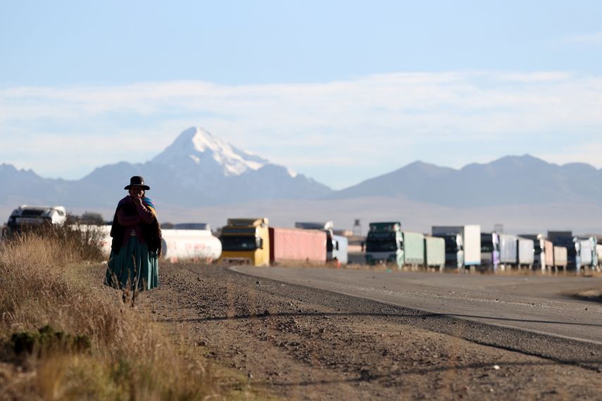 El gobierno de Rodrigo Paz busca detener las Protestas y bloqueos de carreteras en Bolivia que se iniciaron el 7 de mayo de 2026&nbsp;