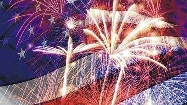 Fuegos artificiales. (AP)