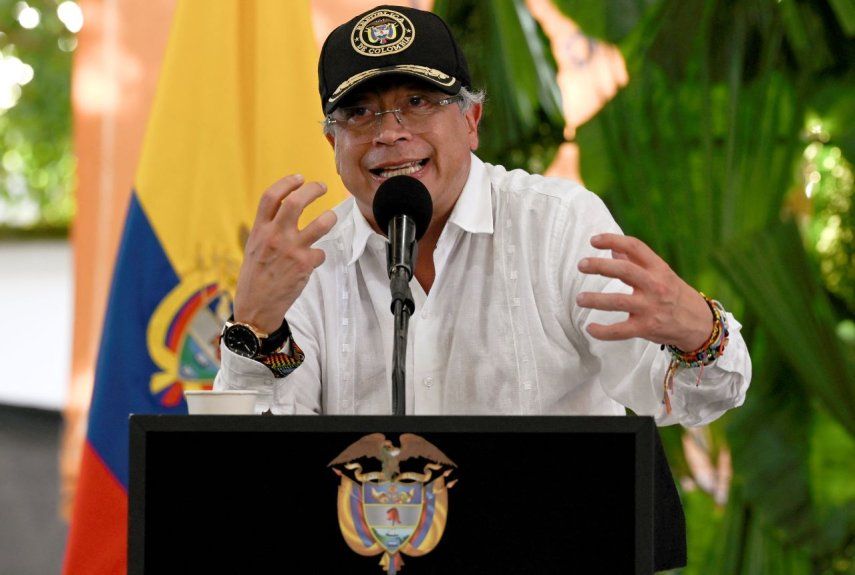 El presidente de Colombia, Gustavo Petro.