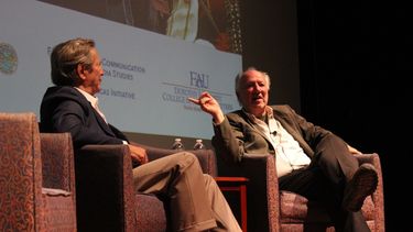 Por la celebración del 50 aniversario de la filmación de “Aguirre, la ira de Dios”, Werner Herzog y José Koechlin fueron homenajeados en la Florida Atlantic University, en Boca Raton. 