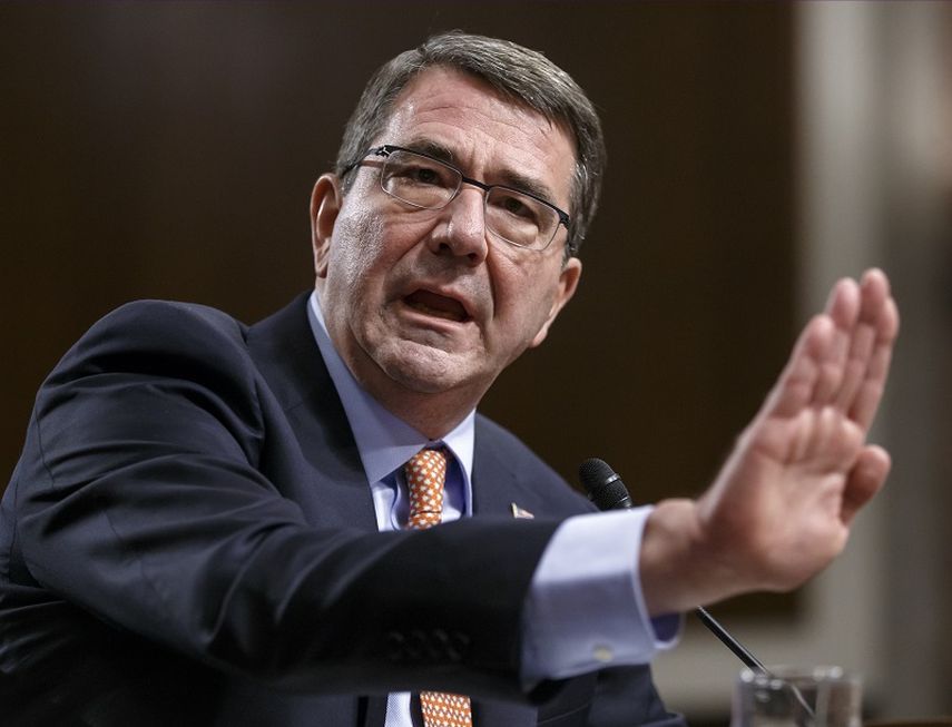El secretario de Defensa Ashton Carter espera ampliar la capacidad de EEUU en Irak (ARCHIVO)