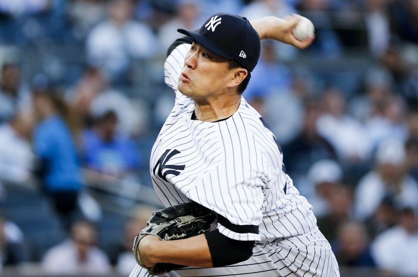 Tanaka ponchó a ocho rivales en siete entradas de labor.&nbsp;