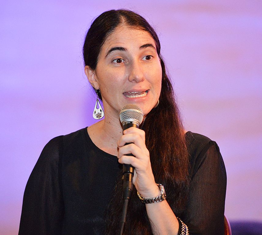 Yoani Sánchez se hizo conocida a partir de 2006, como una cubana que escribía a escondidas en su blog sobre la realidad cubana esquivando la censura. (ÁLVARO MATA)