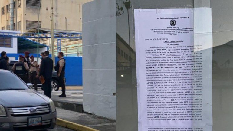 El abogado de El Nacional, Juan Cancio Garantón, explicó que el acto es 