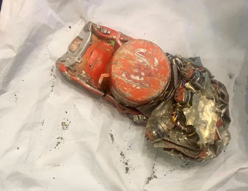Una de las cajas negras del Boeing 737 MAX 8 de la compañía Ethiopia Airlines, que se estrelló el domingo pasado en Adís Abeba. Una delegación de esa aerolínea viajó a París con las cajas negras del avión.
