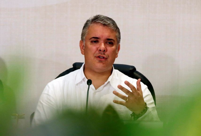 Iván Duque, presidente de Colombia.