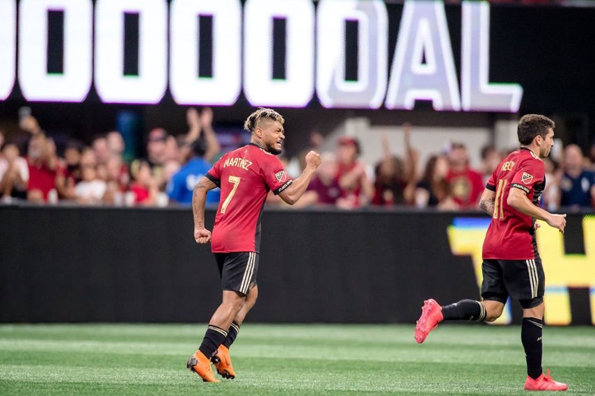 Con 26 goles en 24 partidos, Martínez es el máximo anotador de la temporada en la MLS.