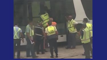 Venezolanas golpeadas en aeropuerto de Cuba.&nbsp;
