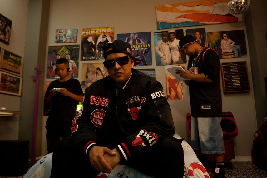 El artista urbano Maldy.&nbsp;