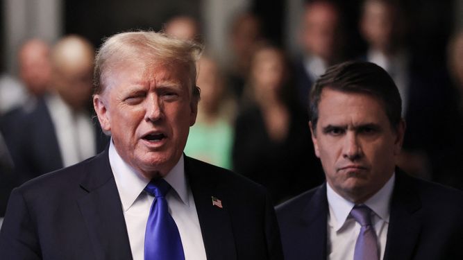 El presidente 45 de Estados Unidos, Dionald J. Trump.