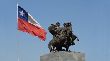 Monumento a&nbsp;Bernardo OHiggins, en Santiago de Chile.