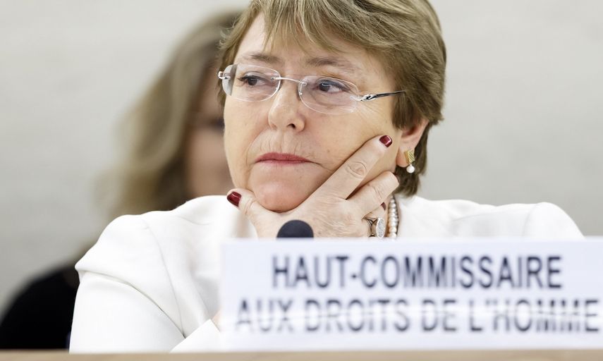 Michelle Bachelet, alta comisionada de Naciones Unidas para los Derechos Humanos.