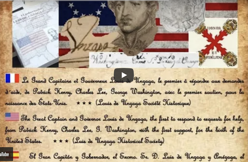 Luis de Unzaga, artífice del nacimiento de Estados Unidos.