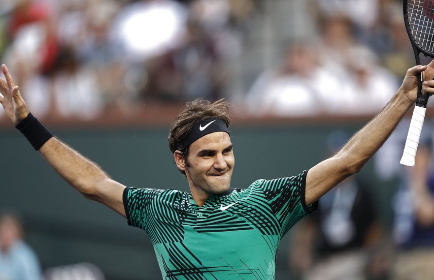 Federer viene de vencer cómodamente a Rafael Nadal en octavos de final del torneo californiano.&nbsp;