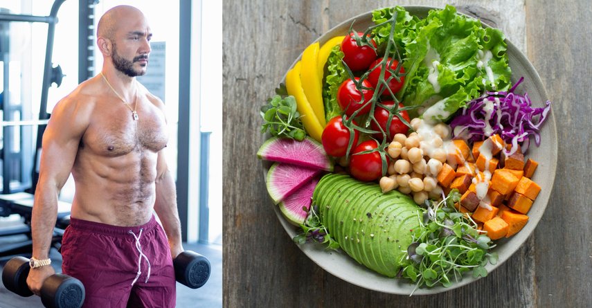 El Dr. Simón Alvarez sigue una dieta vegana y enseña a sus seguidores las bondades de la alimentación sana.&nbsp;