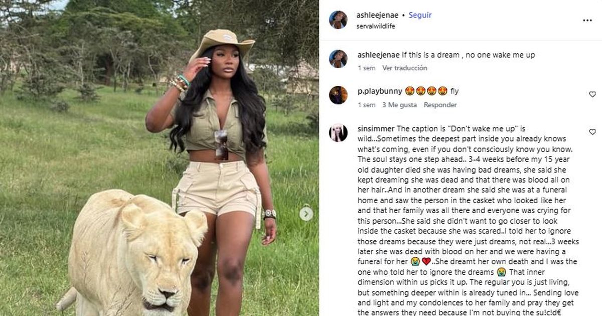 Muere la influencer Ashlee Jenae durante un viaje a Zanzíbar
