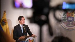 Presidente encargado de Venezuela, Juan Guaidó.