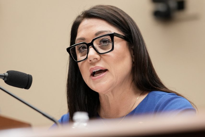 La Secretaria de Trabajo de EEUU, Lori Chávez-DeRemer.&nbsp;