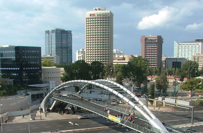 Vista parcial de Tel Aviv, en Israel.