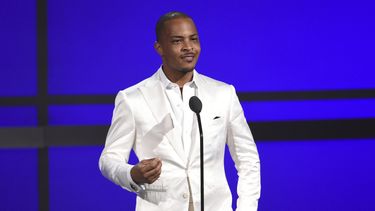 El rapero Tip T.I. Harris en la ceremonia de los Premios BET en Los Angeles.&nbsp;
