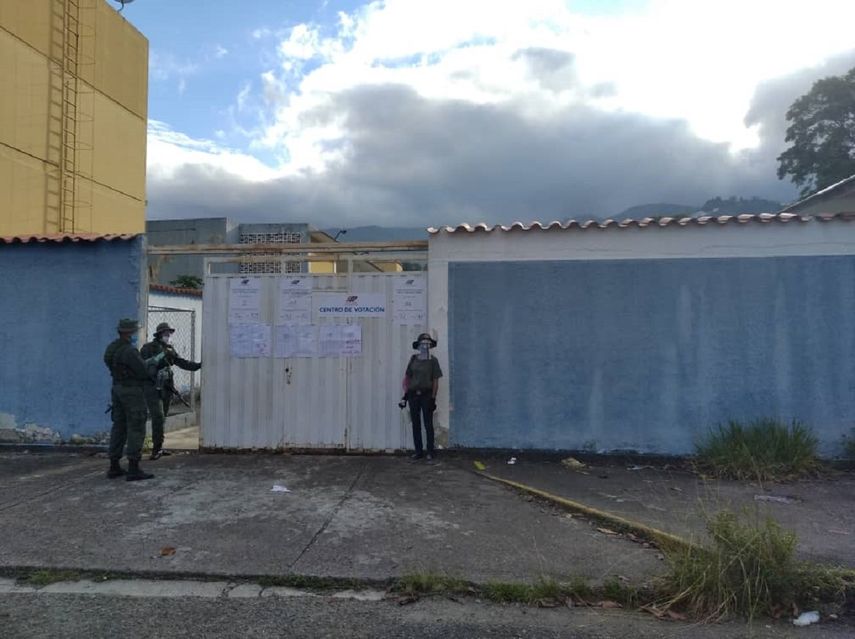 Centros electorales en toda Venezuela quedaron vacíos.&nbsp;