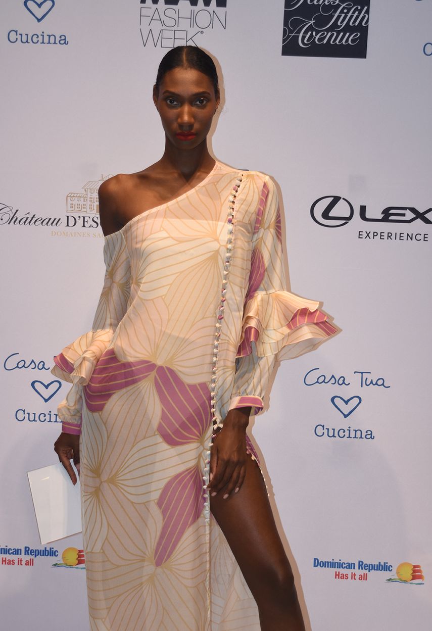 Una de las piezas de la diseñadora Daniella Batlle, que mostrará su colección el viernes 31 de mayo, a las 5 p.m., en Miami Fashion Week.
