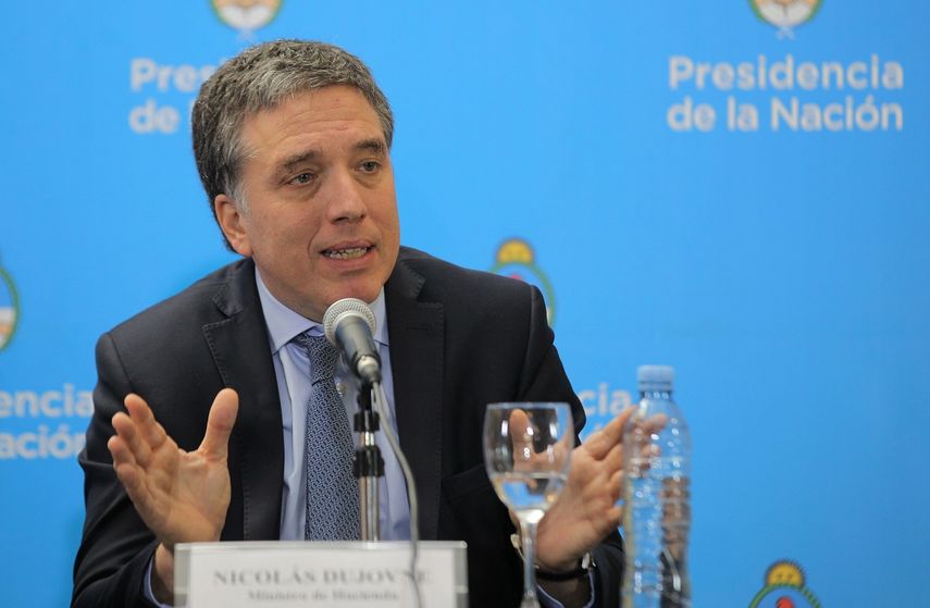 El ministro de Hacienda argentino, Nicolás Dujovne.&nbsp;