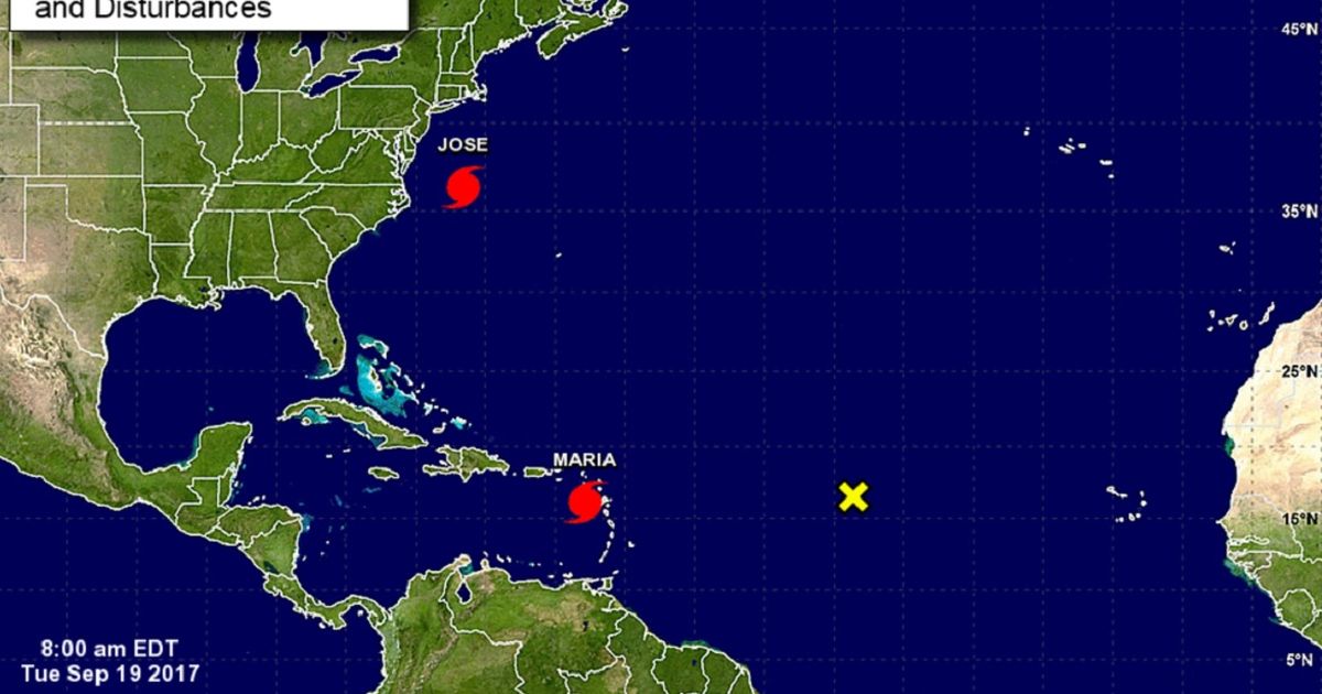 Huracán María Arrasa Dominica Y Se Dirige Hacia Puerto Rico E Islas Vírgenes