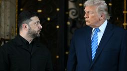 El presidente de Estados Unidos Donald J. Trump y el ucraniano Volodimir Zelenski en la Casa Blanca. El presidente de Estados Unidos Donald J. Trump y el ucraniano Volodimir Zelenski en la Casa Blanca.