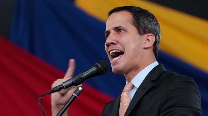 El presidente encargado de Venezuela, Juan Guaidó.