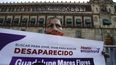 Decenas de mujeres que buscan a sus hijos desaparecidos se manifestaron este martes en Ciudad de México