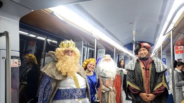 Los Reyes Magos, tradición que alegra en muchos países.