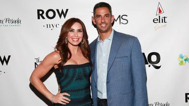 Laura Posada junto a su esposo Jorge. 