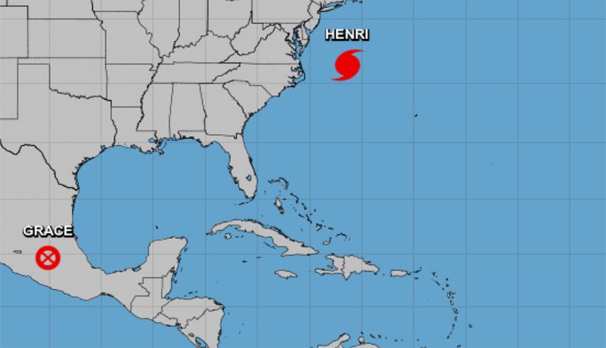 Tormentas Grace y Henri, 2021.