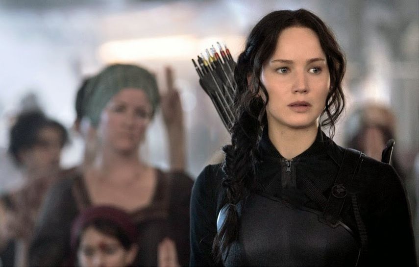 Fotograma del nuevo capítulo protagonizado por Jennifer Lawrence. (LIONGATE)