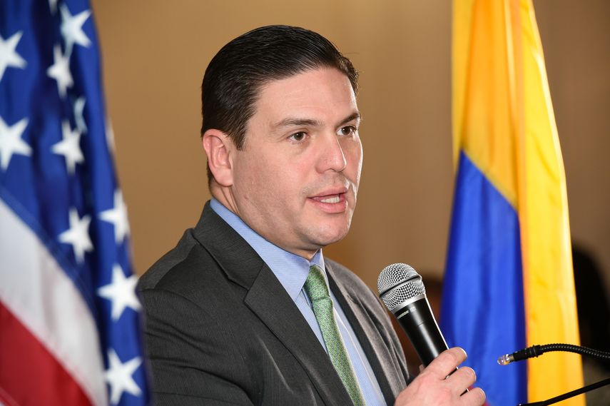 El embajador de Colombia ante los Estados Unidos, Juan Carlos Pinzón. (A. MATA)