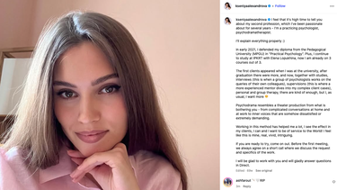 La modelo Kseniya Alexandrova, Miss Rusia 2017.